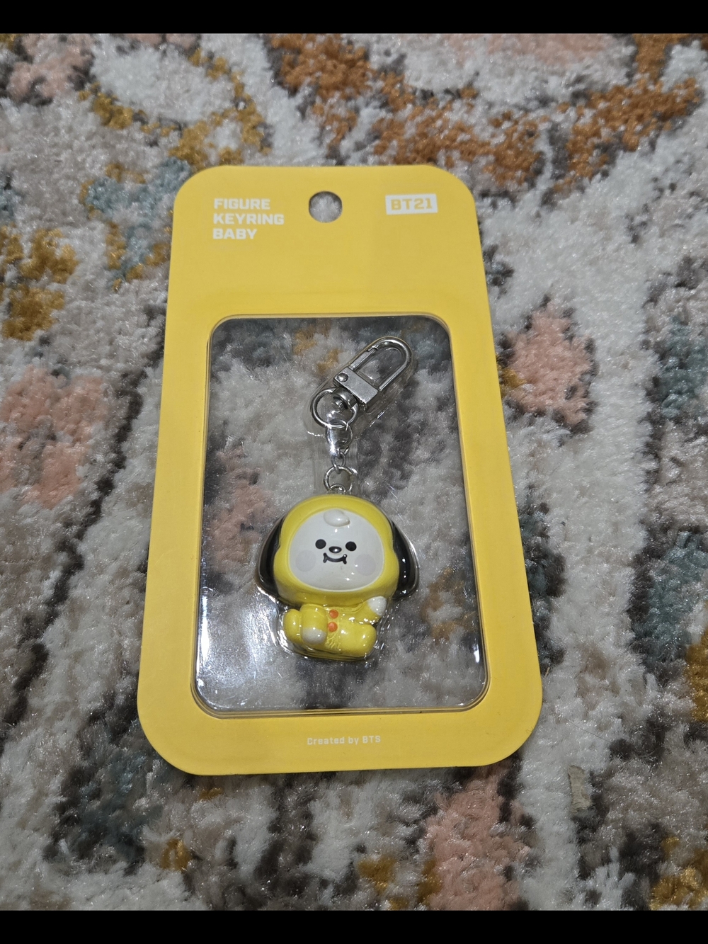 BT21 Chimmy Yellow Keyring Keychain